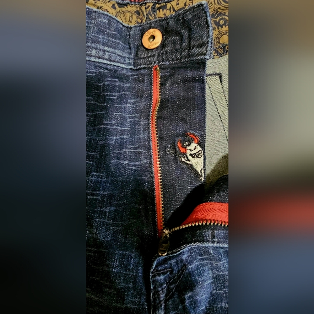 Robert Graham Indigo Denim Jeans NEW WITH TAGS . - Picture 3 of 12